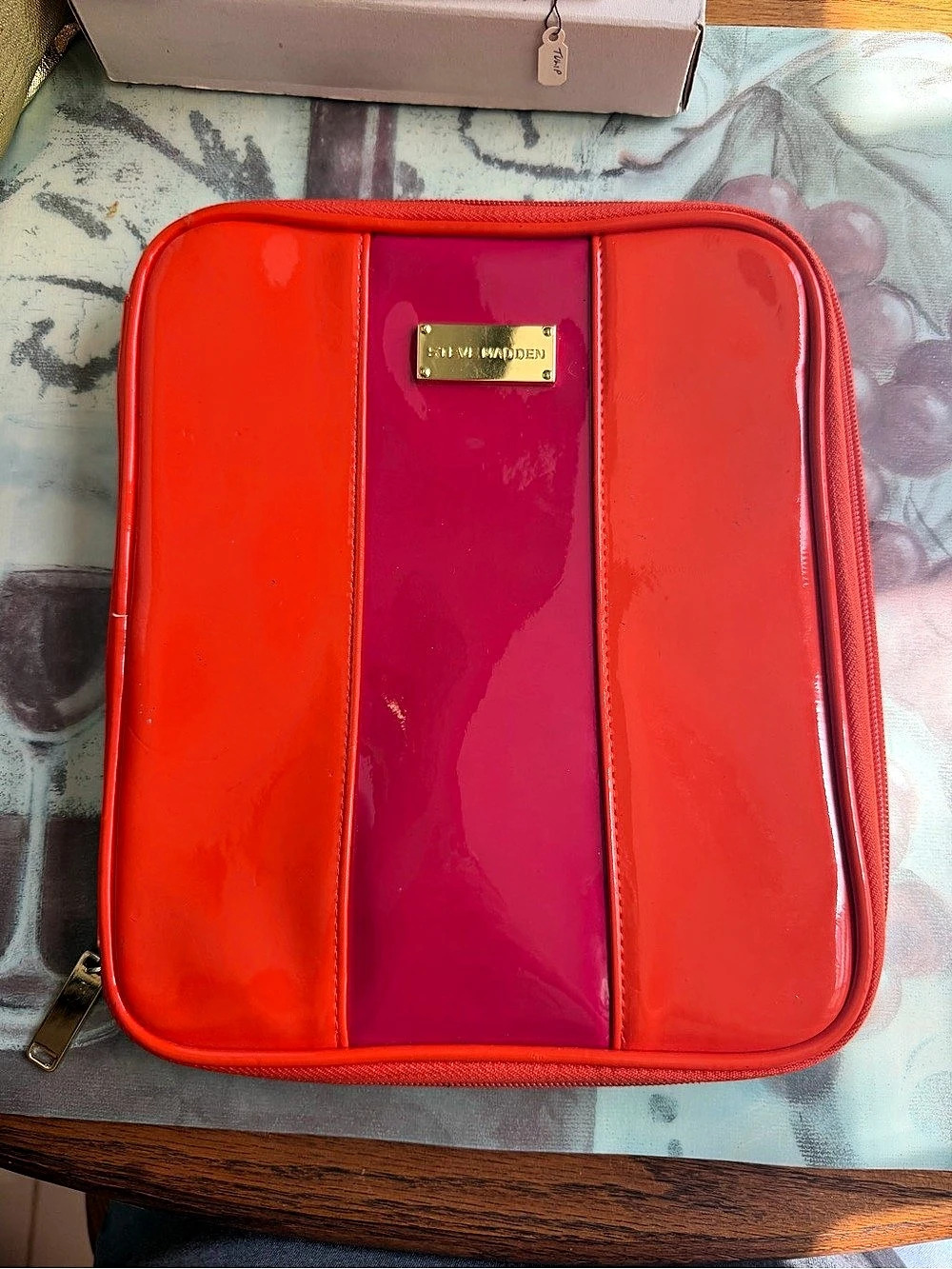 Steve Madden Patent PVC Tablet Sleeve Case